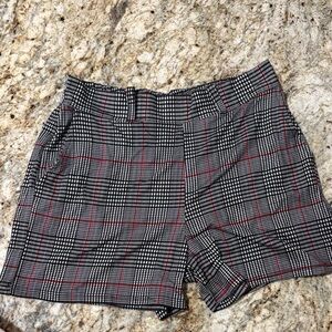 Stylish Plaid Women's Shorts